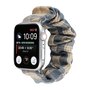 Elastisches Armband - Khaki / Dunkelblau - Geeignet f&uuml;r Apple Watch 42mm / 44mm / 45mm / 49mm