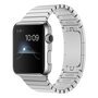 Gliederarmband Edelstahlband - Silber - Geeignet f&uuml;r Apple Watch 42mm / 44mm / 45mm / 49mm