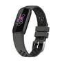 Fitbit Luxe - Silikon-Sportband - Gr&ouml;&szlig;e: Large - Schwarz