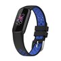 Fitbit Luxe - Silikon-Sportband - Gr&ouml;&szlig;e: Large - Schwarz + Blau