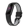 Fitbit Luxe - Silikon-Sportband - Gr&ouml;&szlig;e: Large - Schwarz + Grau