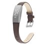 Fitbit Inspire 1 / HR / Ace 2 Lederband - Gr&ouml;&szlig;e: Gro&szlig; - Braun