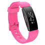 Fitbit Inspire 1 / HR / Ace 2 Silikonband mit Schnalle - Gr&ouml;&szlig;e: Large - rosa