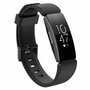 Fitbit Inspire 1 / HR / Ace 2 Silikonband mit Schnalle - Gr&ouml;&szlig;e: Large - schwarz