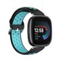 Fitbit Versa 3 &amp; 4 / Sense 1 &amp; 2 - Sport Edition - Gro&szlig; - Schwarz + Blau