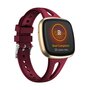 Fitbit Versa 3 &amp; 4 / Sense 1 &amp; 2 - Sportband Teardrop Design - Gro&szlig; - Bordeaux