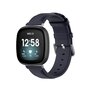 Fitbit Versa 3/4 &amp; Sense 1/2 Lederband - Dunkelblau