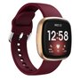 Fitbit Versa 3 &amp; 4 / Sense 1 &amp; 2 - Silikonband - Weinrot