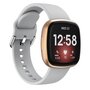 Fitbit Versa 3 &amp; 4 / Sense 1 &amp; 2 - Silikonband - Grau