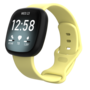 Fitbit Versa 3 &amp; 4 / Sense 1 &amp; 2 Sportarmband - Gelb - Gr&ouml;&szlig;e: M/L