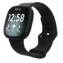 Fitbit Versa 3 &amp; 4 / Sense 1 &amp; 2 Sportarmband - Schwarz - Gr&ouml;&szlig;e: M/L