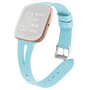 Fitbit Versa 1 / 2 &amp; Lite Armband TPU Leder - Blau