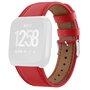 Fitbit Versa 1 / 2 &amp; Lite Lederband - Rot