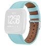 Fitbit Versa 1 / 2 &amp; Lite Lederband - Blau gr&uuml;n