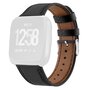 Fitbit Versa 1 / 2 &amp; Lite Lederband - Schwarz