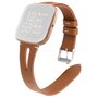 Fitbit Versa 1/ 2 &amp; Lite Armband TPU Leder - Braun