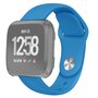 Fitbit Versa 1 / 2 &amp; Lite Silikonband - Gr&ouml;&szlig;e: Gro&szlig; - Blau