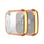Fitbit Versa Lite Soft TPU Fall (vollst&auml;ndig gesch&uuml;tzt) - Rose Gold