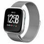 Fitbit Versa 1 / 2 &amp; Lite milanaise Armband - Gr&ouml;&szlig;e: Klein - Silber