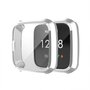 Fitbit Versa Lite Soft TPU Fall (vollst&auml;ndig gesch&uuml;tzt) - Silber