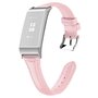 Fitbit Charge 3 &amp; 4 Slim Fit Lederband - Rosa