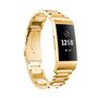 Fitbit Charge 3 &amp; 4 Metallband - Gold