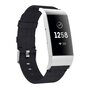 Fitbit Charge 3 &amp; 4 Nylonband - Schwarz