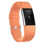 Fitbit Charge 2 Sportband - Gr&ouml;&szlig;e: Large - Hellorange