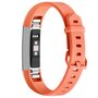 FitBit Alta HR Silikonarmband mit Schnalle - Gr&ouml;&szlig;e: Large - Hellorange