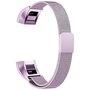 FitBit Alta HR - Milanaise-Armband - Gr&ouml;&szlig;e: Gro&szlig; - Hellviolett