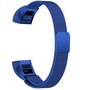 FitBit Alta HR Milanaise-Armband - Gr&ouml;&szlig;e: Gro&szlig; - Blau