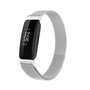 Fitbit Inspire 2 &amp; Ace 3 Milanaise Armband - Gr&ouml;&szlig;e: Gro&szlig; - Silber