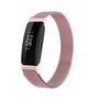Fitbit Inspire 2 &amp; Ace 3 Milanaise Armband - Gr&ouml;&szlig;e: Gro&szlig; - Pink Gold