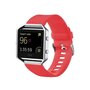 FitBit Blaze Sportarmband / Silikon nur f&uuml;r Fitbit Blaze - Rot