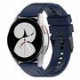 Samsung Galaxy Watch 4 - 40mm &amp; 44mm - Silikon Schnallenarmband - Dunkelblau