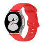 Samsung Galaxy Watch 4 - 40mm &amp; 44mm - Festes Farb-Sportband - Rot