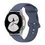 Samsung Galaxy Watch 4 - 40mm &amp; 44mm - Festes Farb-Sportband - Blau