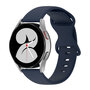 Samsung Galaxy Watch 4 - 40mm &amp; 44mm - Unifarbenes Sportband - Dunkelblau