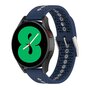 Samsung Galaxy Watch 4 - 40mm &amp; 44mm - Dot Pattern Armband - Dunkelblau