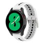 Samsung Galaxy Watch 4 - 40mm &amp; 44mm - Dot Pattern Armband - Wei&szlig;