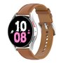 Samsung Galaxy Watch 4 - 40mm / 44mm - Luxus-Lederarmband - Hellbraun