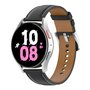 Samsung Galaxy Watch 4 - 40mm / 44mm - Luxus-Lederarmband - Schwarz