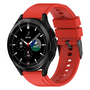 Samsung Galaxy Watch 4 Classic - 42mm &amp; 46mm - Silikon Schnallenarmband - Rot