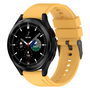 Samsung Galaxy Watch 4 Classic - 42mm &amp; 46mm - Silikon-Schnallenarmband - Gelb