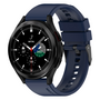 Samsung Galaxy Watch 4 Classic - 42mm &amp; 46mm - Silikon Schnallenarmband - Dunkelblau