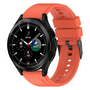 Samsung Galaxy Watch 4 Classic - 42mm &amp; 46mm - Silikon Schnallenarmband - Orange