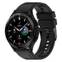 Samsung Galaxy Watch 4 Classic - 42mm &amp; 46mm - Silikon-Schnallenarmband - Schwarz