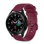 Samsung Galaxy Watch 4 Classic - 42mm &amp; 46mm - Sportarmband mit Muster - Weinrot