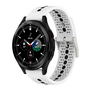 Samsung Galaxy Watch 4 Classic - 42mm &amp; 46mm - Dot Pattern Armband - Wei&szlig;