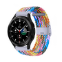 Samsung Galaxy Watch 4 Classic - 42mm / 46mm - Geflochtenes Armband - Mehrfarbig Fr&uuml;hling